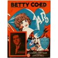 thumbnail image 1 of Betty Co-ed A Collegiate Sweetheart Song Poster Print (18 x 24), 1 of 4