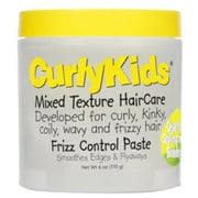 CurlyKids Mixed Texture Hair Care, Frizz Control Paste, 6 oz 170 g