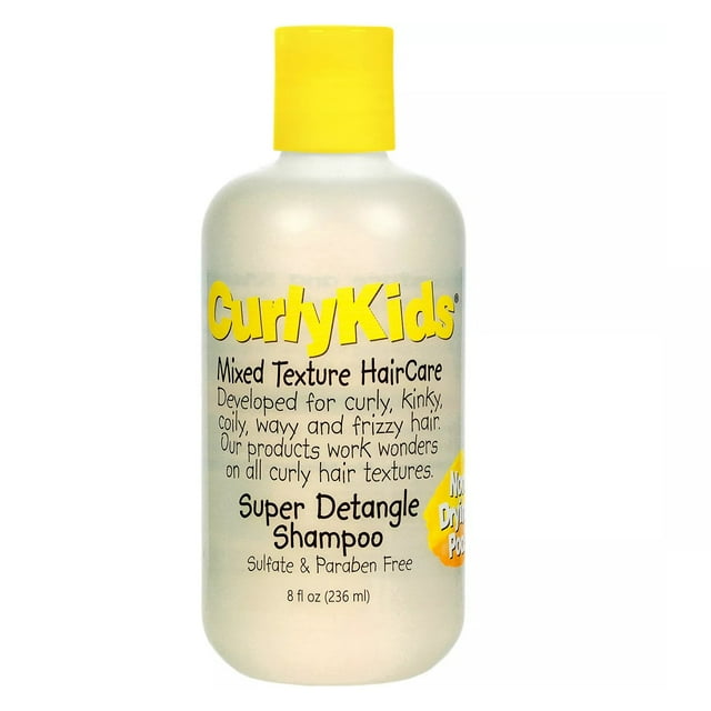 CurlyKids - Super Detangle Shampoo 8 oz * BEAUTY TALK LA *