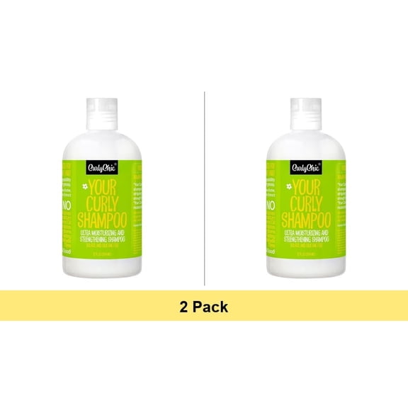 Curlychic Your Curly Shampoo Ultra Moisturizing and Strengthening, 12 oz - 2 Pack