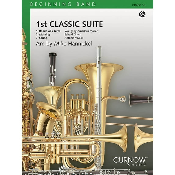 Curnow Music 1st Classic Suite (Grade 0.5 - Score and Parts) Concert Band Level .5 Composed by Mike Hannickel