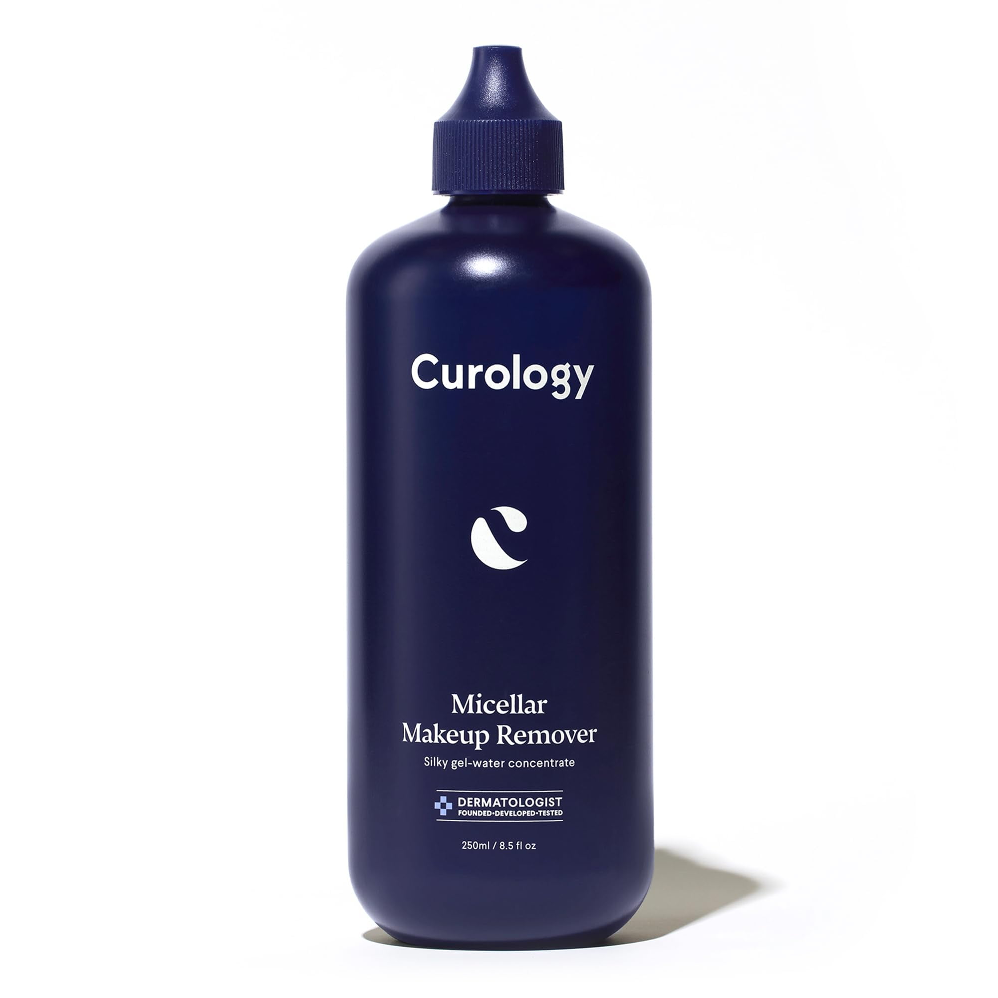 Curology Micellar Water Makeup Remover, Waterproof Eye and Face Make Up Lifting Cleanser, Gentle
