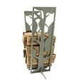 thumbnail image 1 of Curonian  Tree Firewood Rack - Silver & Grey, 31.5 x 10 x 20 in., 1 of 6