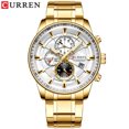 thumbnail image 1 of Curren  8362 Steel Belt Calendar Popular Men's Watch Business Waterproof Quartz Watch, 1 of 6