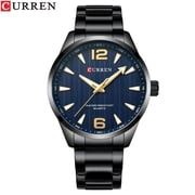Curren 8434 Mens Steel Belt Business Watch Mens Quartz Watch Simple Style Fashion Best-Seller