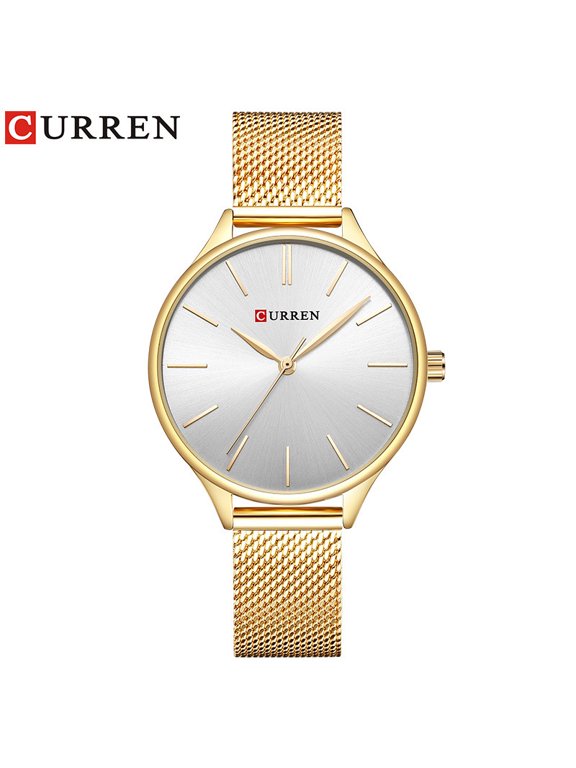 Curren 9024 Women's Mesh Strap Watch Fashionable Simple Women's Watch Women's Fashion Watch Women's