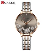 Curren 9068 Steel Belt New Small Dial Small Womens Personalized Watch Calendar Sports Watch