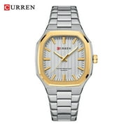 Curren Caren 8458 Mens Steel Belt Business Watch Popular Watch Quartz Watch Mens Watch Simple