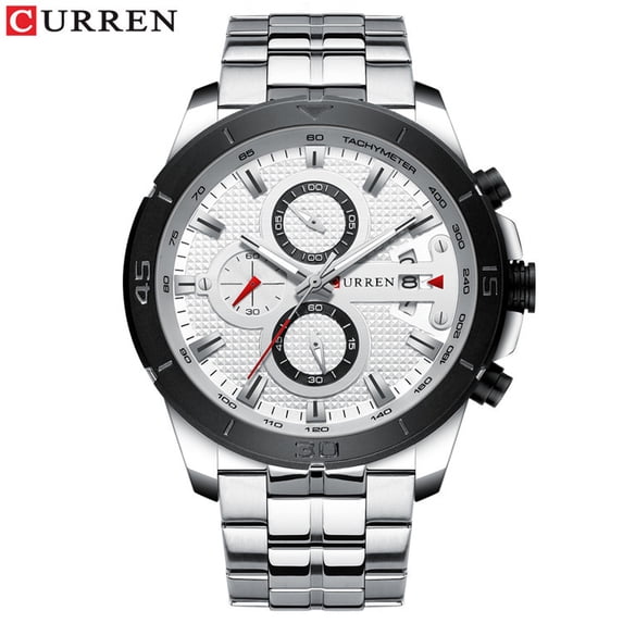Curren Carian 8337 Men's Watch Quartz Watch Watch Waterproof Japanese Imported Movement Hot Sale