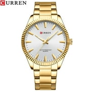 Curren Carian 8425 Mens Steel Belt Business Watch Quartz Calendar Mens Watch Mens Sports Watch Student