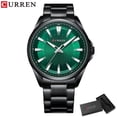 thumbnail image 1 of Curren Classic Simple Stainless Steel Quartz Wristwatches Fashion Brand Men's Watches With Luminous Hands - Quartz Wristwatches, 1 of 6