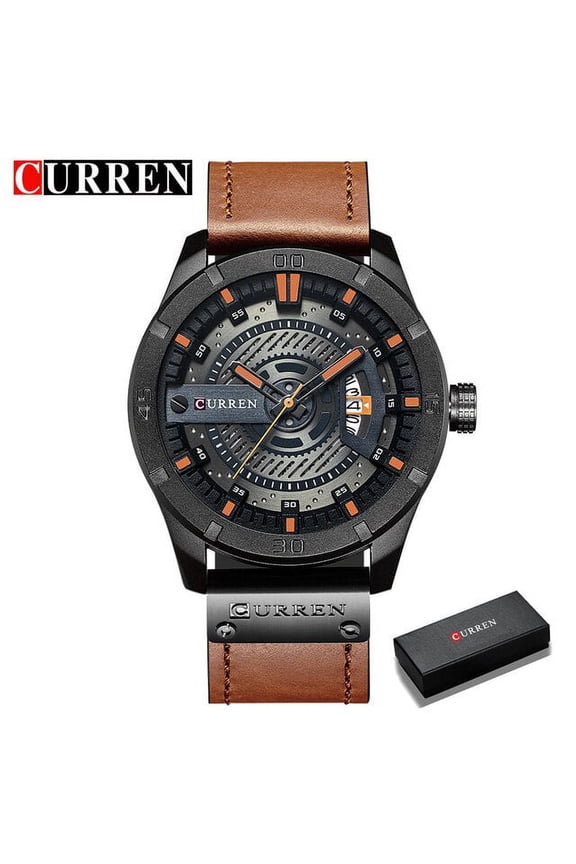 Curren Hot Fashion Creative Watches Casual Military Quartz Sports Wristwatch Display Date Male Clock Hodinky Relogio Masculino - Quartz Wristwatches