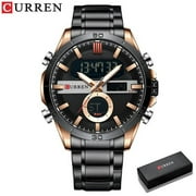 Curren Man Watch Luxury Brand Casual Sport Wristwatches Male Digital Design Luminous Clock With Chronograph - Quartz Wristwatches