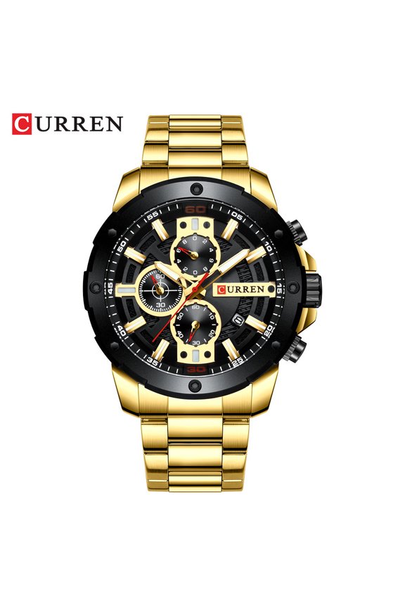 Curren New 8336 Six-Pin Chronograph Watch Men's Watch Stylish and Versatile Watch