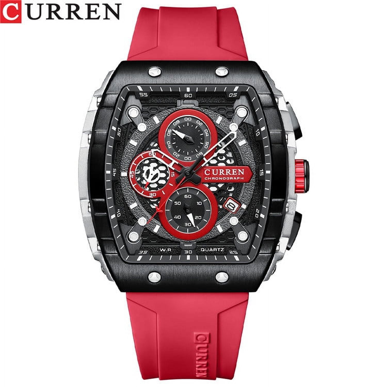 Curren New 8442 Six-Pin Chronograph Men's Watch Fashion Multi