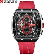 Curren New 8442 Six-Pin Chronograph Mens Watch Fashion Multi-Function Watch