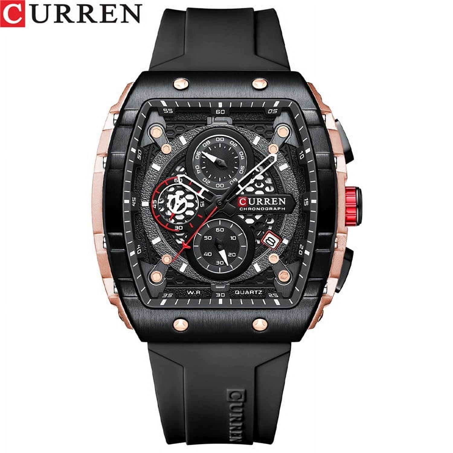 Curren New 8442 Six-Pin Chronograph Men's Watch Fashion Multi