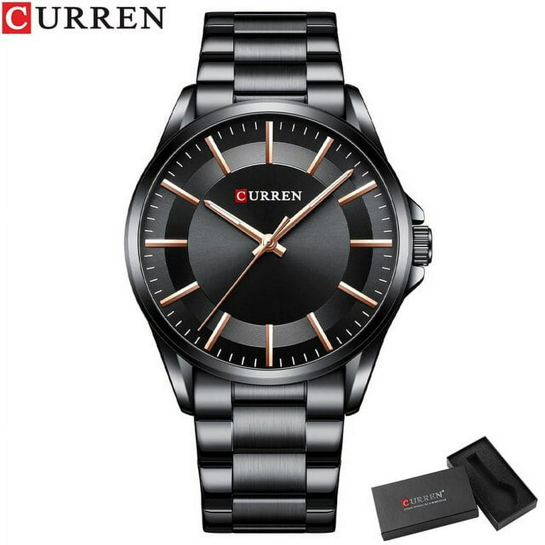 高評価の贈り物 Curren Hands Luminous Quartz Watches Men's Simple その他