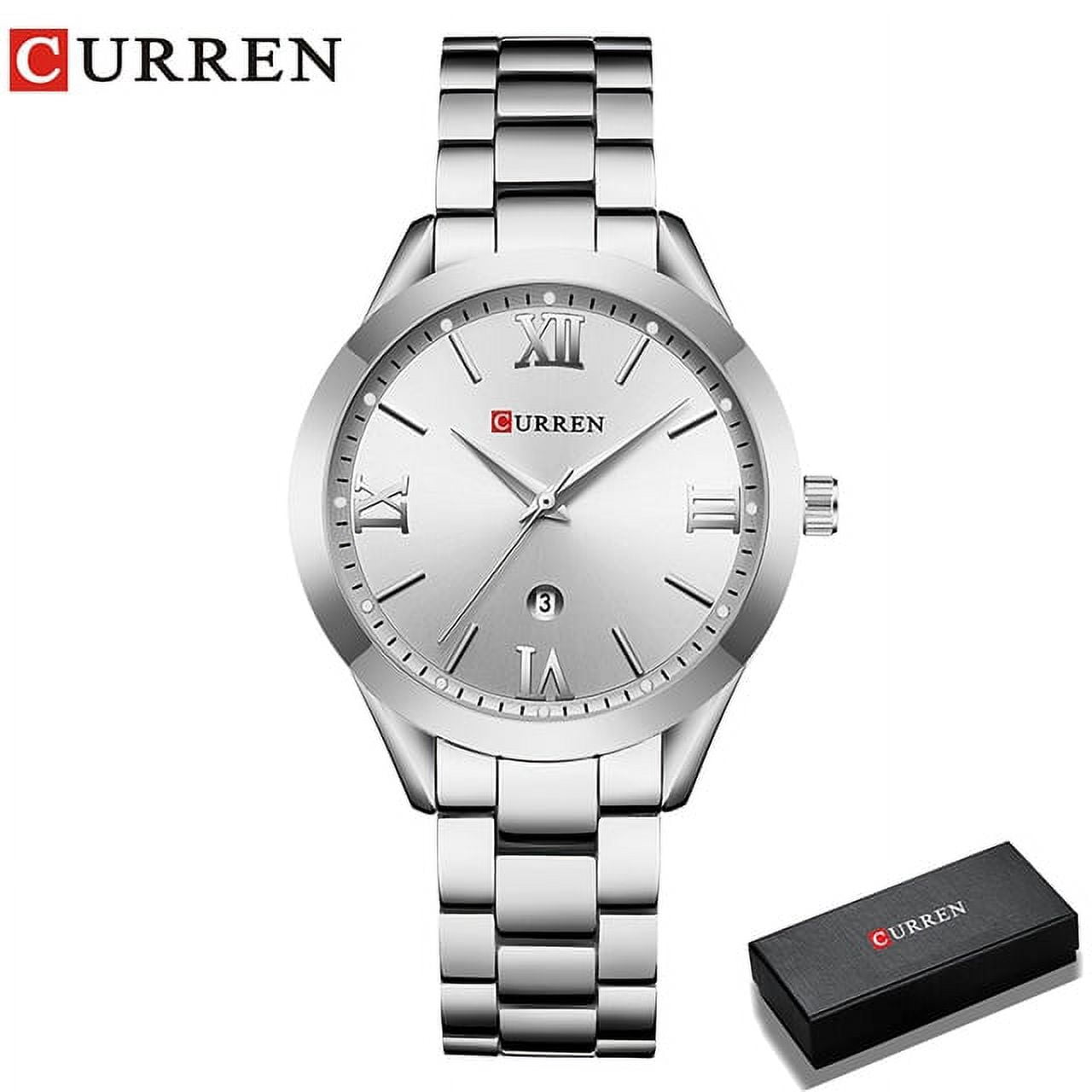 Curren Watch Women Top Brand Quartz Female Bracelet Watches Stainless Steel Wrist Watch For Ladies Reloj Mujer Gift Rose Gold - Quartz Wristwatches