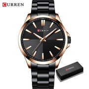 Curren Watches Men Fashion Watch 2019 Luxury Stainless Steel Band Reloj Wristwatch Business Clock Waterproof Relogio Masculino - Quartz Wristwatches