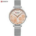 thumbnail image 1 of Curren Women Watches Top Brand Luxury Stainless Steel Strap Wristwatch For Women Rose Clock Stylish Quartz Ladies Watch - Quartz Wristwatches, 1 of 6