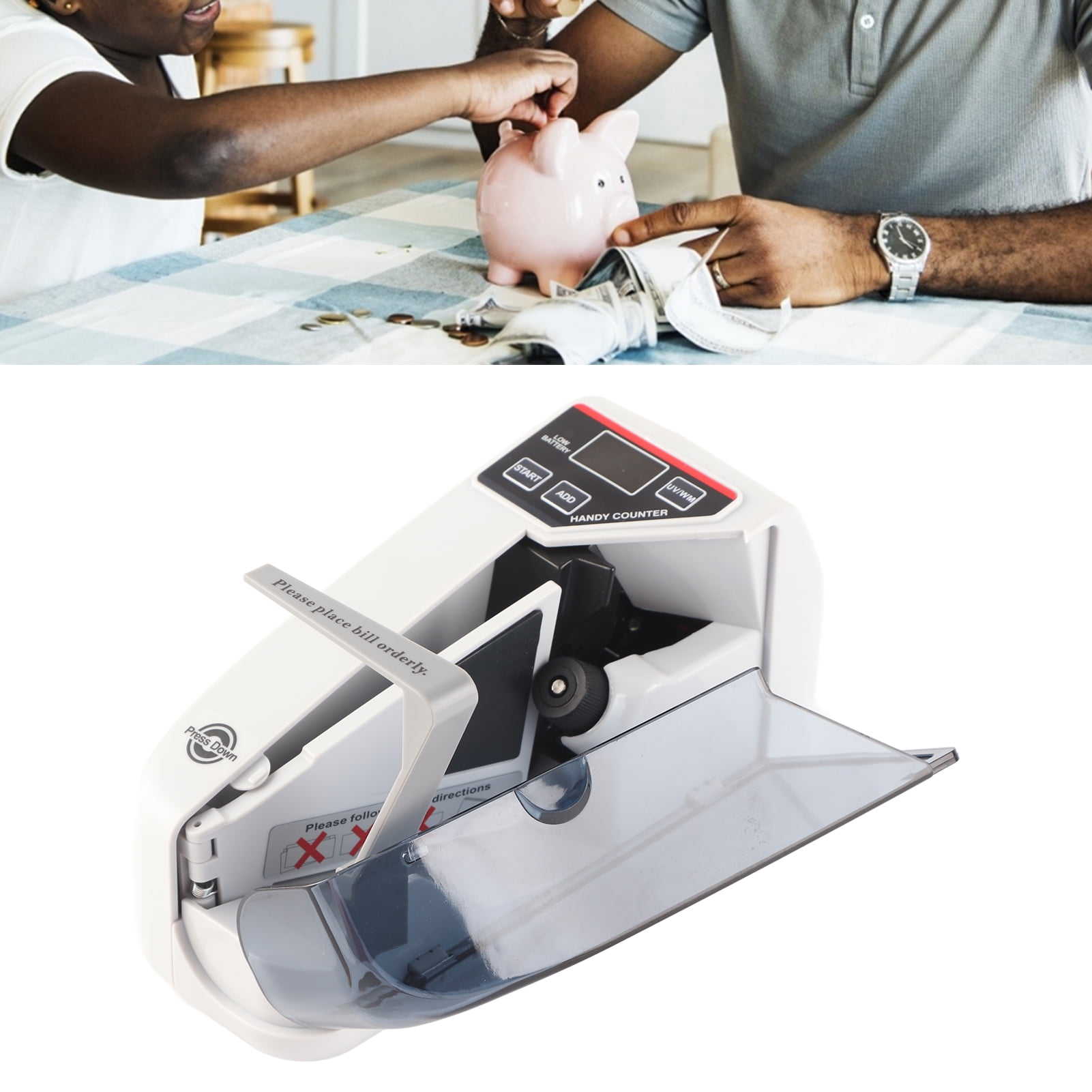 Currency Counter, MultiFunctional And Compact Banknote Counting