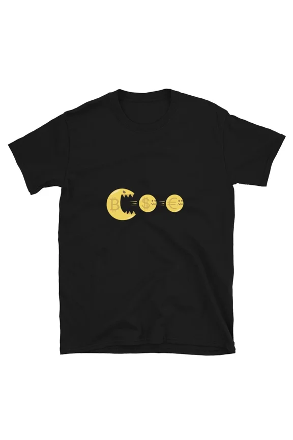 Currency Forex Crypto Btc Graphic Design Art Novelty Gift Top TShirt,for men and women up to 5XL