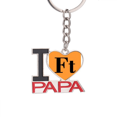 thumbnail image 1 of Currency Symbol Hungarian Forint Keychain Metal Keyring Holder Love PAPA Father, 1 of 3
