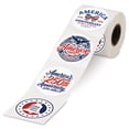 Current 250th Anniversary Rolled Sticker, Set of 252, 4 Whimsical ...
