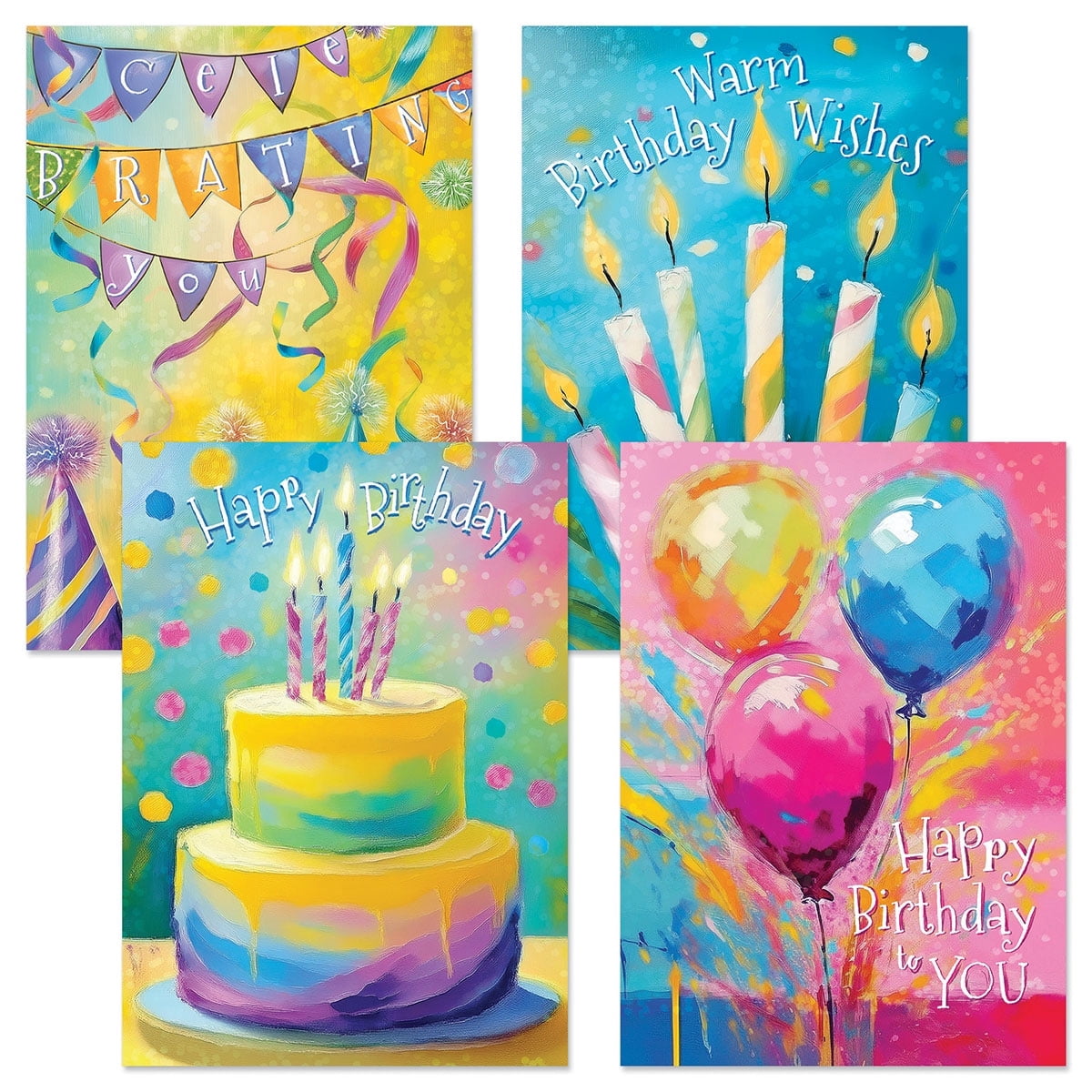 Current Birthday Impressions Greeting Cards Value Pack - Set of 8 ...