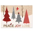 thumbnail image 1 of Current Cardinal Forest Christmas Holiday Greeting Cards & Envelopes, Set of 18, Large 5" x 7", 1 of 1
