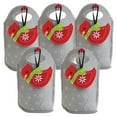 thumbnail image 1 of Current Cardinal Ornament Christmas Felt Treat Bag Set of 5, 1 of 6