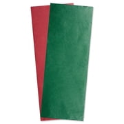 Current Holiday Red & Green Solid Gift Tissue Paper - 20 Sheets