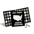 thumbnail image 1 of Current Collector 50 States Quarter Album - Hardcover Coin Holder & Display, 1 of 5