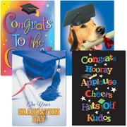 Current Congrats Graduation Greeting Cards - Set of 8 , 5 x 7 Inch