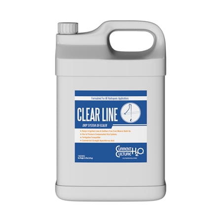 Current Culture Clear Line Highly Concentrated Hypochlorous Acid – Drip System Descaler 32oz