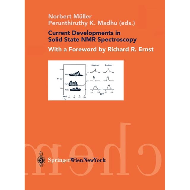 Current Developments in Solid State NMR Spectroscopy, (Hardcover ...