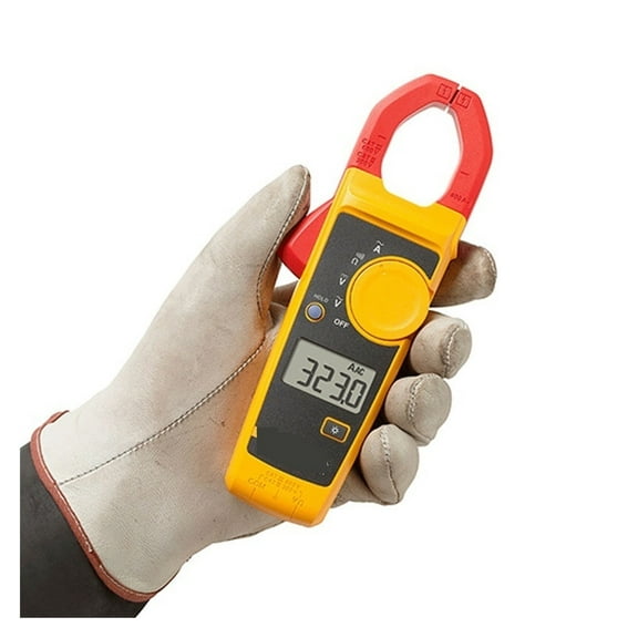 Current Digital Clamp Meter Ammeter Resistance Tester AC Current Multimeter + Convenient Soft Bag ,Easy to Use