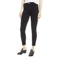 thumbnail image 1 of Current/Elliott Women's Black The High Waist Stiletto Jeans, 24, 1 of 4