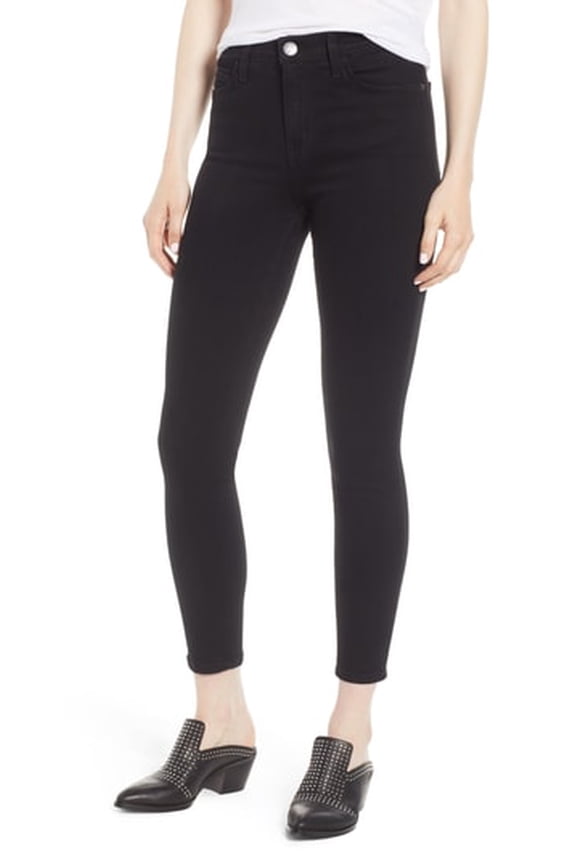 Women's Black The High Waist Stiletto Jeans, 24