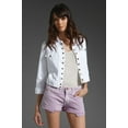 thumbnail image 1 of Current/Elliott Women's The Snap Jacket, Sugar, 2, 1 of 5