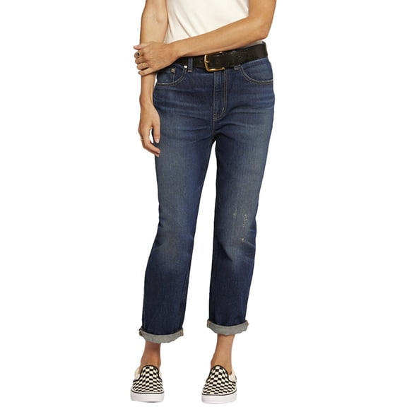 Current/Elliott womens  The Boy Genius Ranger Boyfriend Jean, 24