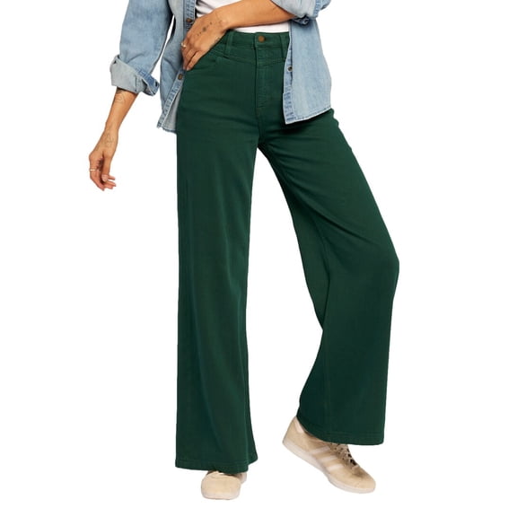 Current/Elliott womens The Timeless Amazon Wide Leg Jean, 23