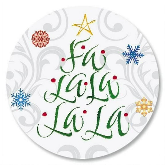 Current Fa La La Envelope Seals - Set of 72, 1-5/8"