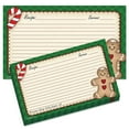 thumbnail image 1 of Current Gingerbread Man Kitchen Christmas Recipe Cards - 3" x 5" Matte Lined Index Cards, Set of 50, 1 of 5