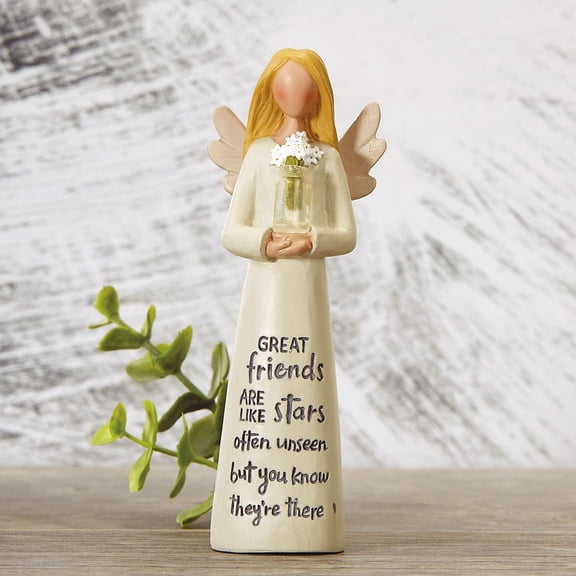 Current Great Friends Angel Figurine, 5" Tall, Friendship Gift