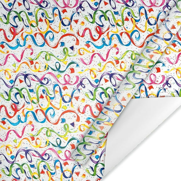 Current Birthday Confetti Jumbo Roll Heavyweight Wrapping Paper, 1 Pack, 23 in x 32 ft