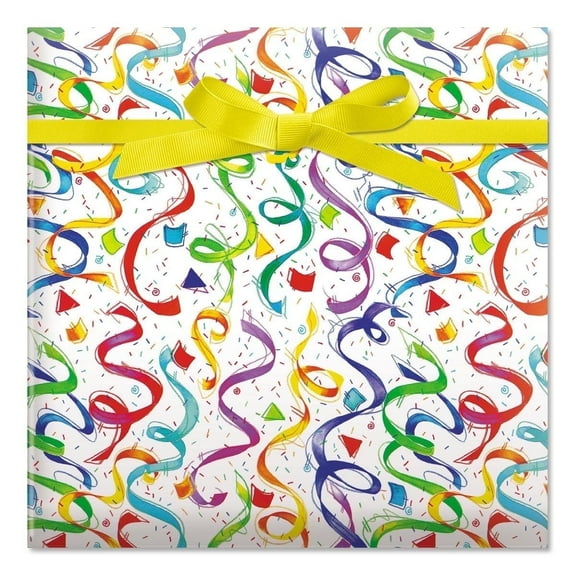 Current Birthday Confetti Jumbo Roll Heavyweight Wrapping Paper, 1 Pack, 23 in x 32 ft