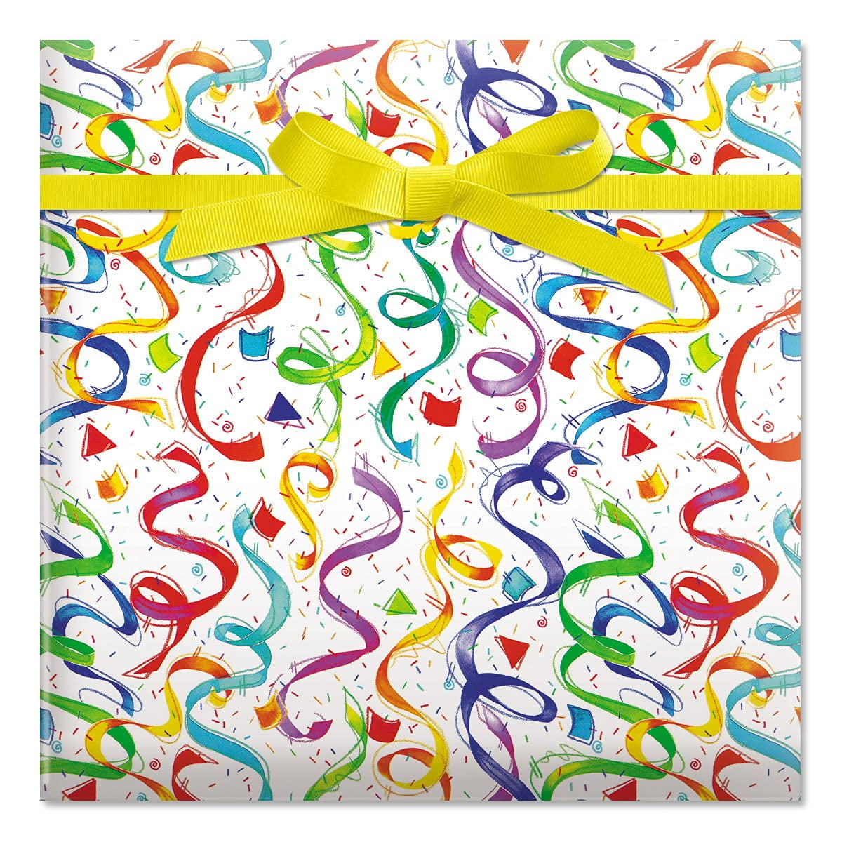 Tissue Paper Printed Happy Birthday Multicolor Bold Letters 11 Sheets  20x23