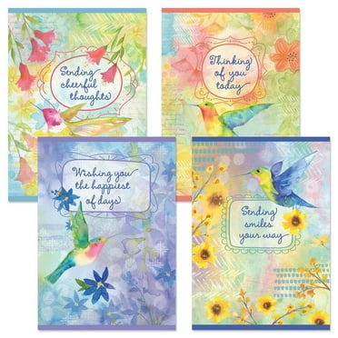 Current Hummingbird Garden Friendship Cards - Set of 8, Thinking of You